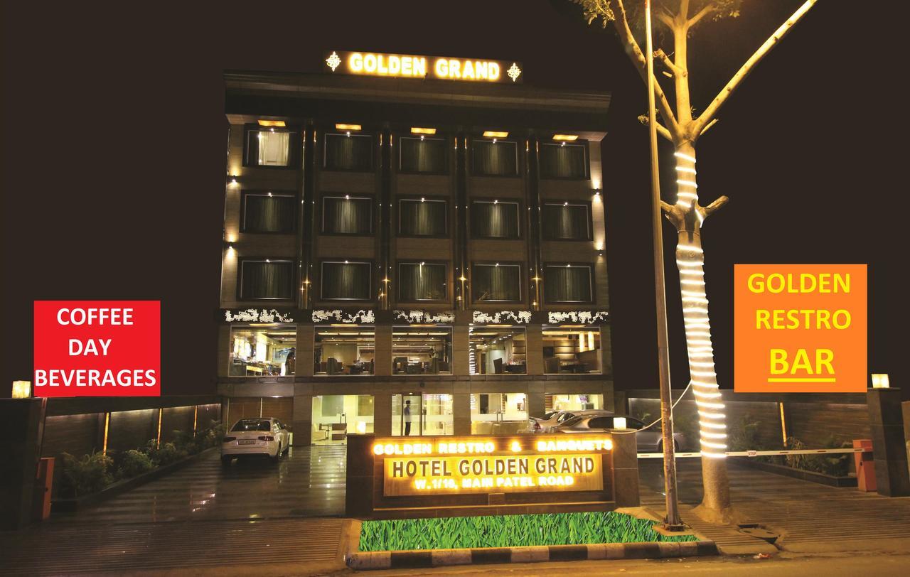 Hotel Golden Grand Delhi  Exteriör bild